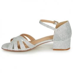 Chaussures Femme Sandales et Nu-pieds André MARYLOUISE Bleu -Sandales Soldes Boutique 16734955 500 D