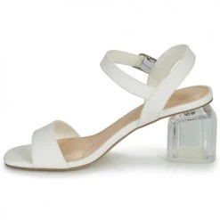 Chaussures Femme Sandales et Nu-pieds André MAGNOLINE Blanc -Sandales Soldes Boutique 16734982 500 D