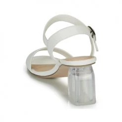 Chaussures Femme Sandales et Nu-pieds André MAGNOLINE Blanc -Sandales Soldes Boutique 16734982 500 E