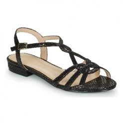 Chaussures Femme Sandales et Nu-pieds André JONETTE Noir