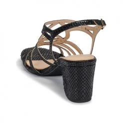Chaussures Femme Sandales et Nu-pieds André JUDITH Noir -Sandales Soldes Boutique 16734984 500 E