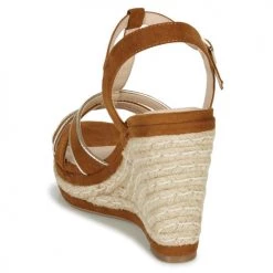 Chaussures Femme Sandales et Nu-pieds André JULY Camel -Sandales Soldes Boutique 16734989 500 E