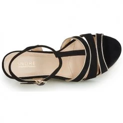 Chaussures Femme Sandales et Nu-pieds André JULY Noir -Sandales Soldes Boutique 16734990 500 F