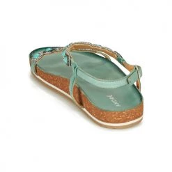 Chaussures Femme Sandales et Nu-pieds André ETHEL Bleu -Sandales Soldes Boutique 16734991 500 E