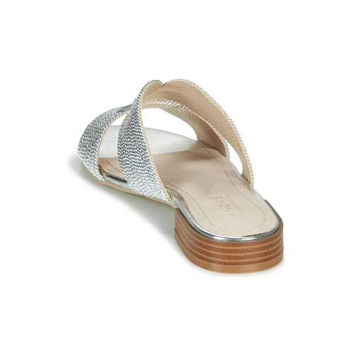 Chaussures Femme Sandales et Nu-pieds André PHYLLIS Argenté 5 Chaussures Femme Sandales et Nu-pieds André PHYLLIS Argenté – Image 5