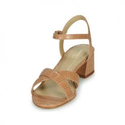 Chaussures Femme Sandales et Nu-pieds André VICTORIA Nude -Sandales Soldes Boutique 16735067 500 C