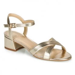 Chaussures Femme Sandales et Nu-pieds André VICTORIA Doré