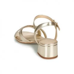 Chaussures Femme Sandales et Nu-pieds André VICTORIA Doré -Sandales Soldes Boutique 16735068 500 E