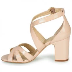 Chaussures Femme Sandales et Nu-pieds André VIGNE Nude -Sandales Soldes Boutique 16735069 500 D