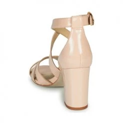 Chaussures Femme Sandales et Nu-pieds André VIGNE Nude -Sandales Soldes Boutique 16735069 500 E