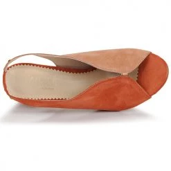 Chaussures Femme Sandales et Nu-pieds André L ILLUSIONISTE Rose -Sandales Soldes Boutique 16735080 500 F