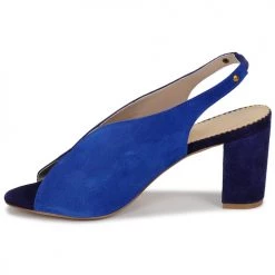 Chaussures Femme Sandales et Nu-pieds André L ILLUSIONISTE Bleu -Sandales Soldes Boutique 16735081 500 D