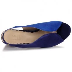 Chaussures Femme Sandales et Nu-pieds André L ILLUSIONISTE Bleu -Sandales Soldes Boutique 16735081 500 F