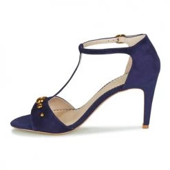 Chaussures Femme Sandales et Nu-pieds André LA DOMPTEUSE Bleu -Sandales Soldes Boutique 16735082 500 D