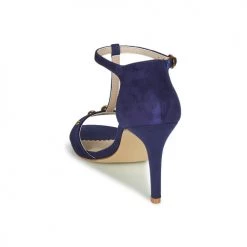Chaussures Femme Sandales et Nu-pieds André LA DOMPTEUSE Bleu -Sandales Soldes Boutique 16735082 500 E