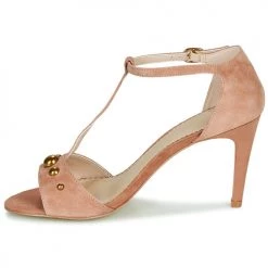 Chaussures Femme Sandales et Nu-pieds André LA DOMPTEUSE Rose -Sandales Soldes Boutique 16735083 500 D