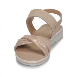 Chaussures Femme Sandales et Nu-pieds André POLINE Nude -Sandales Soldes Boutique 16735094 500 C