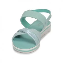 Chaussures Femme Sandales et Nu-pieds André POLINE Bleu -Sandales Soldes Boutique 16735095 500 C