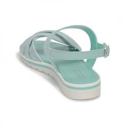 Chaussures Femme Sandales et Nu-pieds André POLINE Bleu -Sandales Soldes Boutique 16735095 500 E