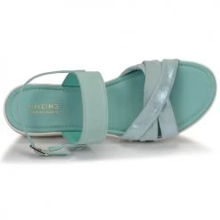 Chaussures Femme Sandales et Nu-pieds André POLINE Bleu -Sandales Soldes Boutique 16735095 500 F