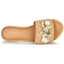 Chaussures Femme Sandales et Nu-pieds André PENE Beige -Sandales Soldes Boutique 16735105 500 F