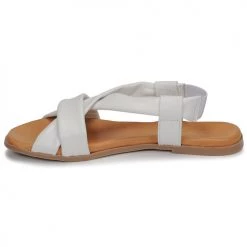 Chaussures Femme Sandales et Nu-pieds André BABACO Blanc -Sandales Soldes Boutique 16735136 500 D