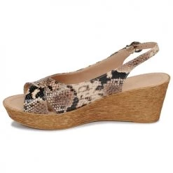 Chaussures Femme Sandales et Nu-pieds André DESTINEE Beige -Sandales Soldes Boutique 16735139 500 D
