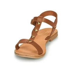 Chaussures Femme Sandales et Nu-pieds André DOMINOU Camel -Sandales Soldes Boutique 16735144 500 C