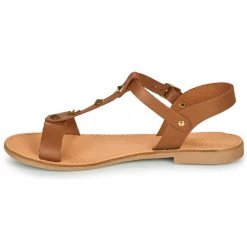 Chaussures Femme Sandales et Nu-pieds André DOMINOU Camel -Sandales Soldes Boutique 16735144 500 D