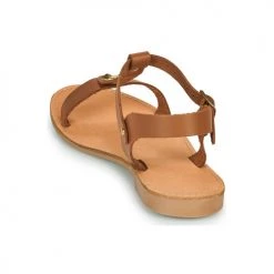 Chaussures Femme Sandales et Nu-pieds André DOMINOU Camel -Sandales Soldes Boutique 16735144 500 E