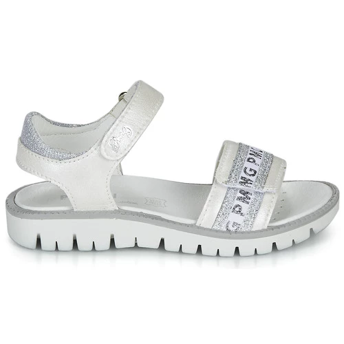 Chaussures Fille Sandales et Nu-pieds Primigi 5386700 Blanc / Argenté 2 Chaussures Fille Sandales et Nu-pieds Primigi 5386700 Blanc / Argenté – Image 2