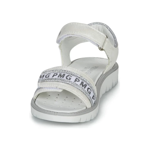 Chaussures Fille Sandales et Nu-pieds Primigi 5386700 Blanc / Argenté 3 Chaussures Fille Sandales et Nu-pieds Primigi 5386700 Blanc / Argenté – Image 3