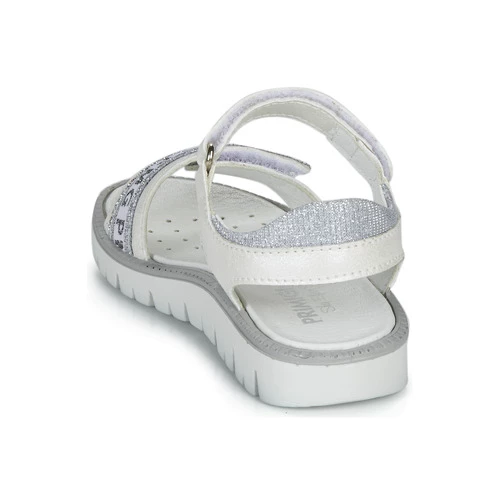 Chaussures Fille Sandales et Nu-pieds Primigi 5386700 Blanc / Argenté 5 Chaussures Fille Sandales et Nu-pieds Primigi 5386700 Blanc / Argenté – Image 5