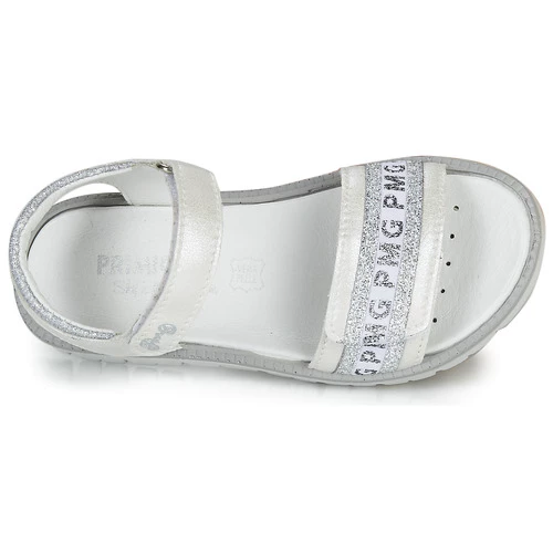 Chaussures Fille Sandales et Nu-pieds Primigi 5386700 Blanc / Argenté 6 Chaussures Fille Sandales et Nu-pieds Primigi 5386700 Blanc / Argenté – Image 6