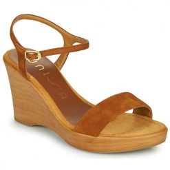 Chaussures Femme Sandales et Nu-pieds Unisa RITA Marron