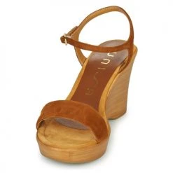 Chaussures Femme Sandales et Nu-pieds Unisa RITA Marron -Sandales Soldes Boutique 16758984 500 C