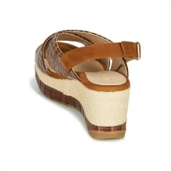 Chaussures Femme Sandales et Nu-pieds Unisa KASTRO Camel -Sandales Soldes Boutique 16759004 500 E