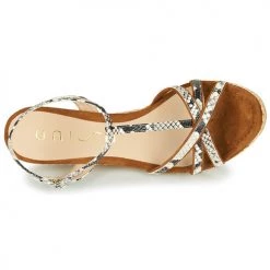 Chaussures Femme Sandales et Nu-pieds Unisa LLINAR Python -Sandales Soldes Boutique 16759005 500 F