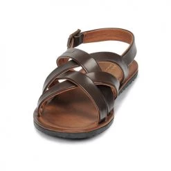 Chaussures Homme Sandales et Nu-pieds André SOLEIL Marron -Sandales Soldes Boutique 16823177 500 C