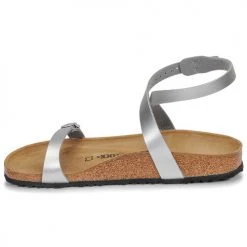 Chaussures Femme Sandales et Nu-pieds Birkenstock DALOA Argent -Sandales Soldes Boutique 16823593 500 D