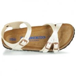 Chaussures Femme Sandales et Nu-pieds Birkenstock KUMBA SFB Beige -Sandales Soldes Boutique 16823613 500 F