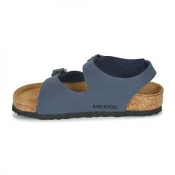 Chaussures Garçon Sandales et Nu-pieds Birkenstock ROMA Marine -Sandales Soldes Boutique 16823701 500 D