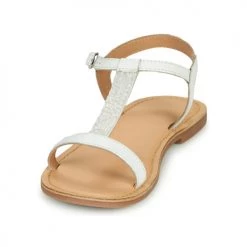 Chaussures Fille Sandales et Nu-pieds André ASTRID Blanc -Sandales Soldes Boutique 16826452 500 C