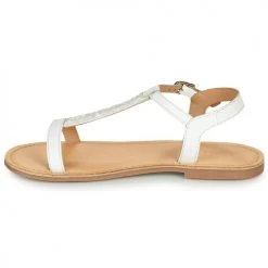 Chaussures Fille Sandales et Nu-pieds André ASTRID Blanc -Sandales Soldes Boutique 16826452 500 D