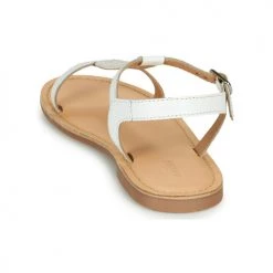Chaussures Fille Sandales et Nu-pieds André ASTRID Blanc -Sandales Soldes Boutique 16826452 500 E