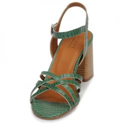 Chaussures Femme Sandales et Nu-pieds André BRYNN Vert -Sandales Soldes Boutique 16846381 500 C