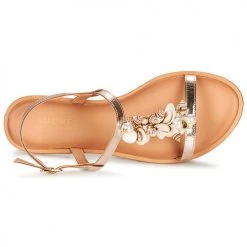 Chaussures Femme Sandales et Nu-pieds André PATTI Beige -Sandales Soldes Boutique 16846395 500 F