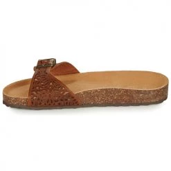Chaussures Femme Sandales et Nu-pieds André BRIONI Camel -Sandales Soldes Boutique 16846410 500 D