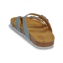 Chaussures Femme Sandales et Nu-pieds André REJANE Bleu -Sandales Soldes Boutique 16846414 500 E