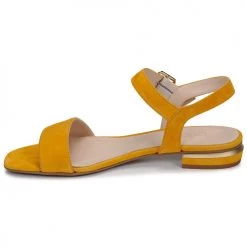 Chaussures Femme Sandales et Nu-pieds Fericelli MADDY Jaune -Sandales Soldes Boutique 16866296 500 D
